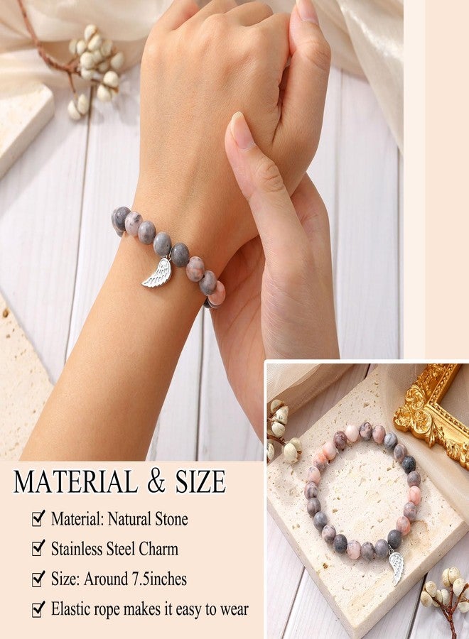UPROMI Sympathy Gifts for Loss of Mom Mother, Sympathy Bracelet Bereavement Remembrance Gifts, Memorial Jewelry Condolence Grief Sorry for Your Loss - Image 4